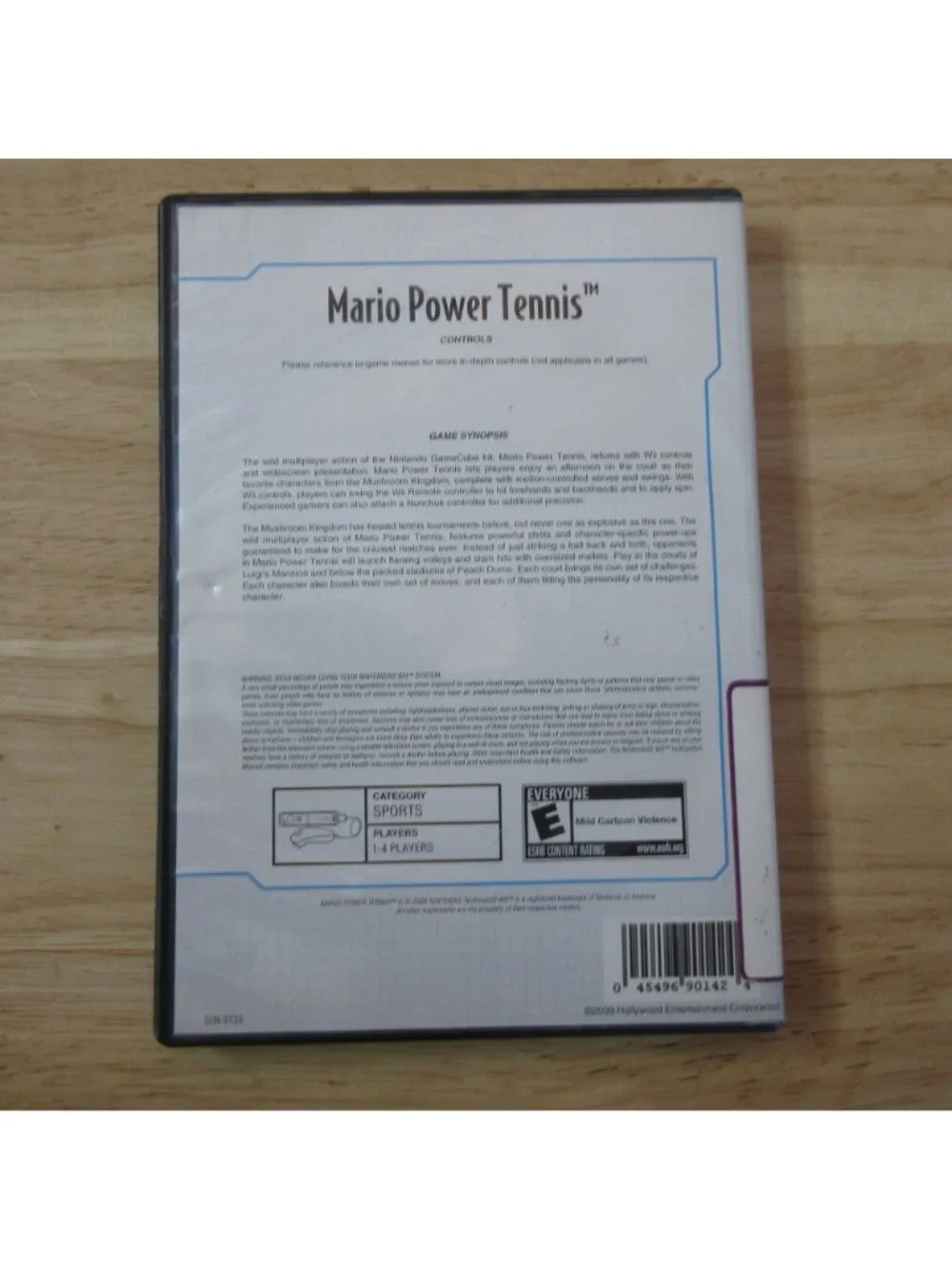 Mario Power Tennis Wii (Nintendo Wii, 2009)